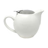 White Porcelain Teapot with Infuser